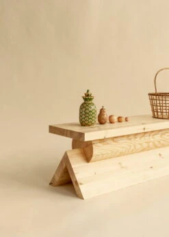 Vaarnii 006 AA Bench, Pine -Hay Outlet Store 007 AA Bench