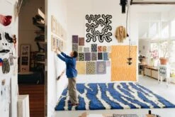 Hem Monster Rug, 250 X 350 Cm, Ultramarine Blue - Off White -Hay Outlet Store 016ac962 8018 4e99 bd78 4f7e78514cb7