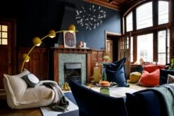 Fatboy Original Slim Velvet Recycled Bean Bag, Night -Hay Outlet Store 02FATBOY Deventer 0137 lr