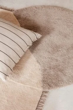 Ferm LIVING View Tufted Rug, Beige -Hay Outlet Store 09 0895