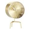 Vitra Tripod Clock, Brass