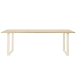 Muuto 70/70 Table, 225 X 90 Cm, Solid Oak - Sand