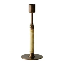 MENU Duca Candle Holder, Bronzed Brass