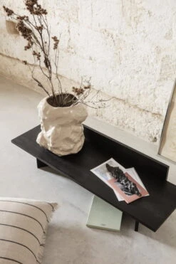 Ferm LIVING Calm Cushion, 80 X 80 Cm, Camel - Black -Hay Outlet Store 110 2056