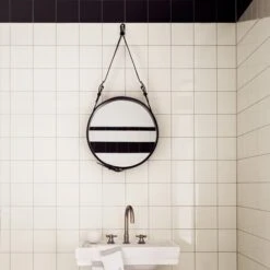 GUBI Adnet Mirror S, Tan -Hay Outlet Store 116Gubi iso 1