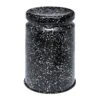 Hem Last Stool, Black - White Splatter