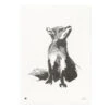 Teemu Järvi Illustrations Fox Poster, 50 X 70 Cm