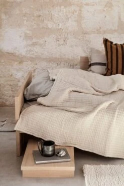 Ferm LIVING Daze Bedspread 240 X 250 Cm, Sand 8 Ferm LIVING Daze Bedspread 240 X 250 Cm, Sand -Hay Outlet Store 122 2240