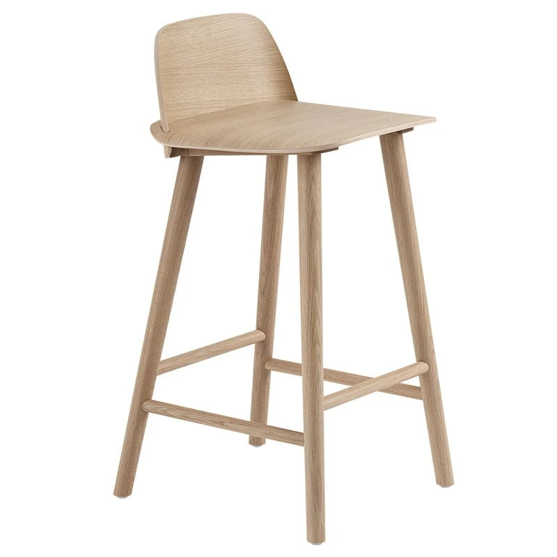 Muuto Nerd Counter Stool, 65 Cm, Oak 1 Muuto Nerd Counter Stool, 65 Cm, Oak