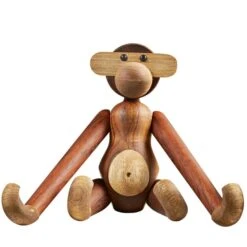 Kay Bojesen Wooden Monkey, Medium, Teak