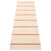 Pappelina Olle Rug 70 X 240 Cm, Brick - Cream