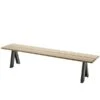 Skagerak Overlap Bench, Green Base