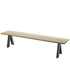 Skagerak Overlap Bench, Green Base
