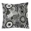 Marimekko Pieni Siirtolapuutarha Cushion Cover, Off White-black