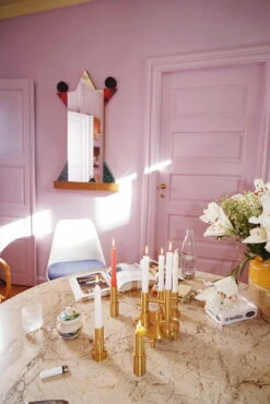 Fritz Hansen JH 1 Candleholder, Brass -Hay Outlet Store 14861 Candleholders