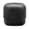 Normann Copenhagen Circus Pouf, Small, Grey Velour