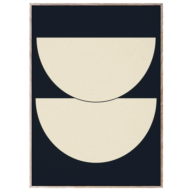 Paper Collective Half Circles I Poster 1 Paper Collective Half Circles I Poster