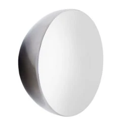 New Works Aura Mirror, Large, Stainless Steel