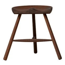 Form & Refine Shoemaker Chair No. 49 Stool, Smoked Oak