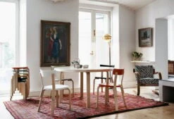 Artek Aalto Stool 60, Grey - Birch -Hay Outlet Store 1856018 Chair 69 Aalto Table round 91 Floor Light A808 Armchair 402 master