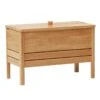Form & Refine A Line Storage Bench, 68 Cm, Oak