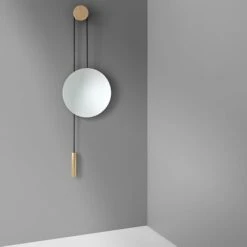 New Works Rise & Shine Wall Mirror, Brass -Hay Outlet Store 1NewworksSS2017 iso HV