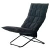 Woodnotes K Chair, Narrow, Matt Black Tubular Base, Black