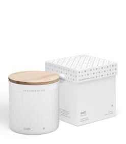 Skandinavisk Scented Candle With Lid, SNÖ, 2-wick -Hay Outlet Store 20114 2 SNO CANDLE 400G