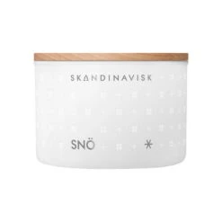 Skandinavisk Scented Candle With Lid, SNÖ, 90 G