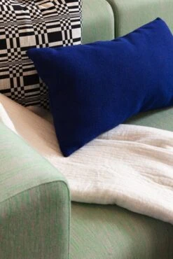 Basta Cubi Cushion, 35 X 60 Cm, Blue -Hay Outlet Store 2022 01 25 FDS Ystavanpaiva VVV 9