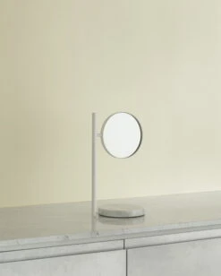 Normann Copenhagen Pose Table Mirror, White -Hay Outlet Store 2022 Pose Mirror White 05