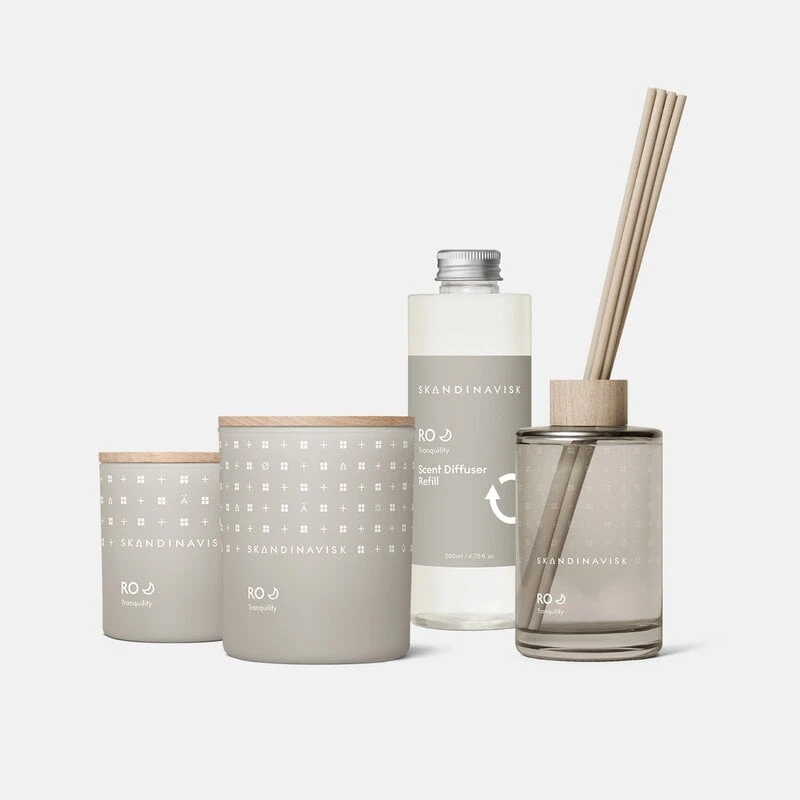 Skandinavisk Scented Candle With Lid, RO, Large 2 Skandinavisk Scented Candle With Lid, RO, Large - Image 2