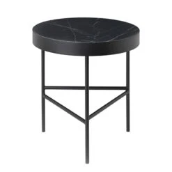 Ferm LIVING Marble Table, Medium, Black