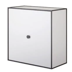 By Lassen Frame 42 Box With Door, Light Grey