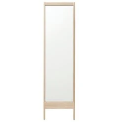 Form & Refine A Line Mirror, White Oak