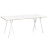 HAY Loop Stand Table 180 Cm, White