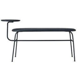 MENU Afteroom Bench, Black - Leather