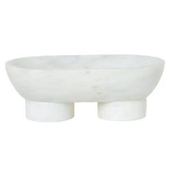 Ferm LIVING Alza Bowl, White Marble