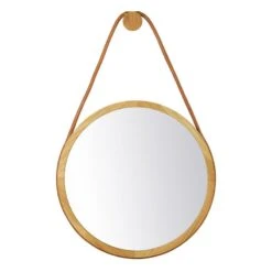 FDB Møbler I3 Mossø Mirror, 40 Cm, Oak