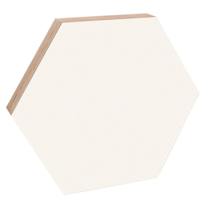 Kotonadesign Noteboard Hexagon, 41,5 Cm, White 1 Kotonadesign Noteboard Hexagon, 41,5 Cm, White