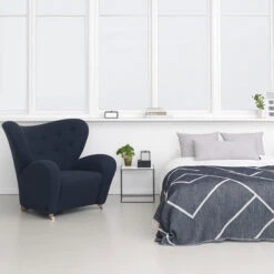 By Lassen Twin 35 Table Black, White/oak -Hay Outlet Store 249ByLassen iso F