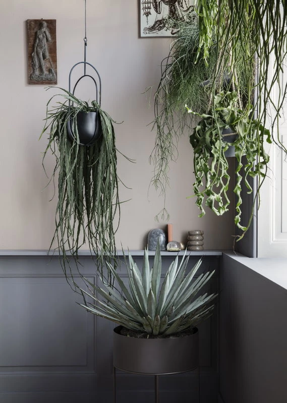 Ferm LIVING Hanging Deco Pot, Black 2 Ferm LIVING Hanging Deco Pot, Black - Image 2