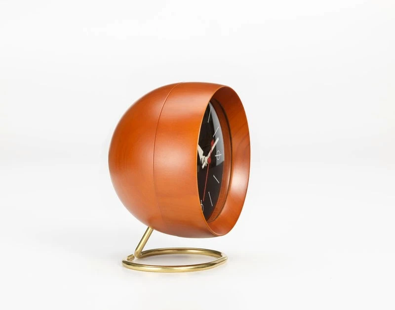 Vitra Chronopak Table Clock, Walnut Veneer 2 Vitra Chronopak Table Clock, Walnut Veneer - Image 2