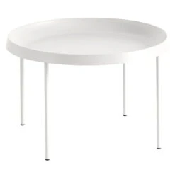 HAY Tulou Coffee Table 55 Cm, Off White