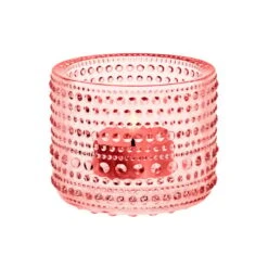 Iittala Kastehelmi Tealight Candleholder 64 Mm, Salmon