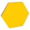 Kotonadesign Noteboard Hexagon, 52,5 Cm, Yellow