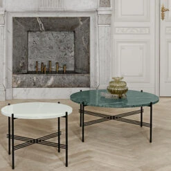GUBI TS Coffee Table, 80 Cm, Black - Black Marble -Hay Outlet Store 2GubiTS iso HV