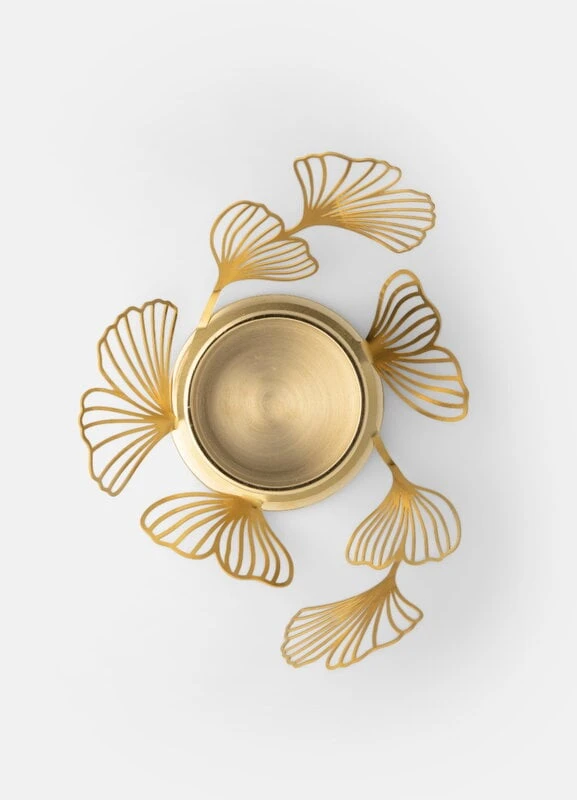 Skultuna BK.FLWR Candleholder, Brass 5 Skultuna BK.FLWR Candleholder, Brass - Image 5