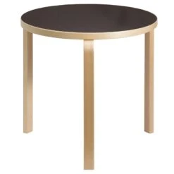 Artek Aalto Table 90B, Birch - Black