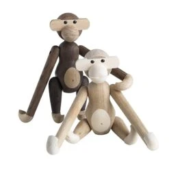 Kay Bojesen Wooden Monkey, Small, Smoked Oak -Hay Outlet Store 2monkey HV
